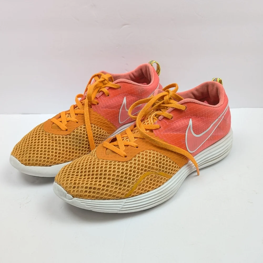 Nike Lunar Montreal MTRL Women's Size 9.5 Orange Melon Lightweight Running Shoe